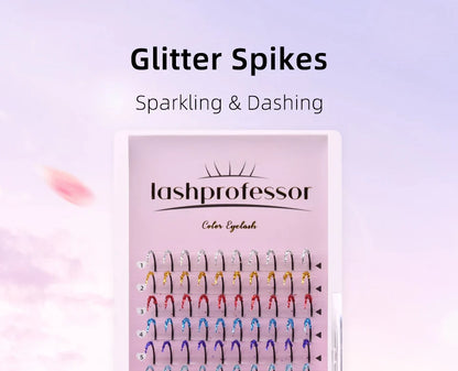 New Fashion Glitter Wispy Spike Eyelashes Extensions Party