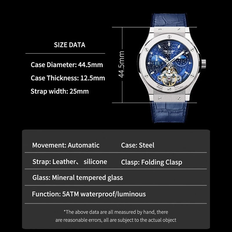 Design Mens Watches Luxury Business Automatic.