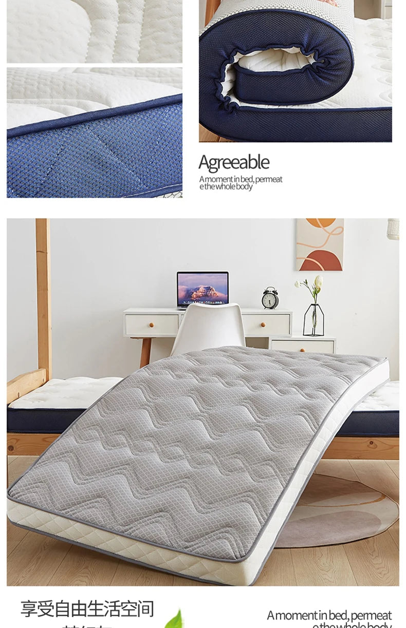 Latex mattress soft mat tatami floor sleeping mat home rental special student dormitory single sponge mat