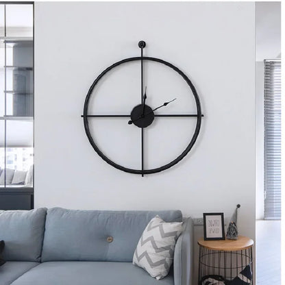 Wall Clock Modern Design Large Mute Clocks.