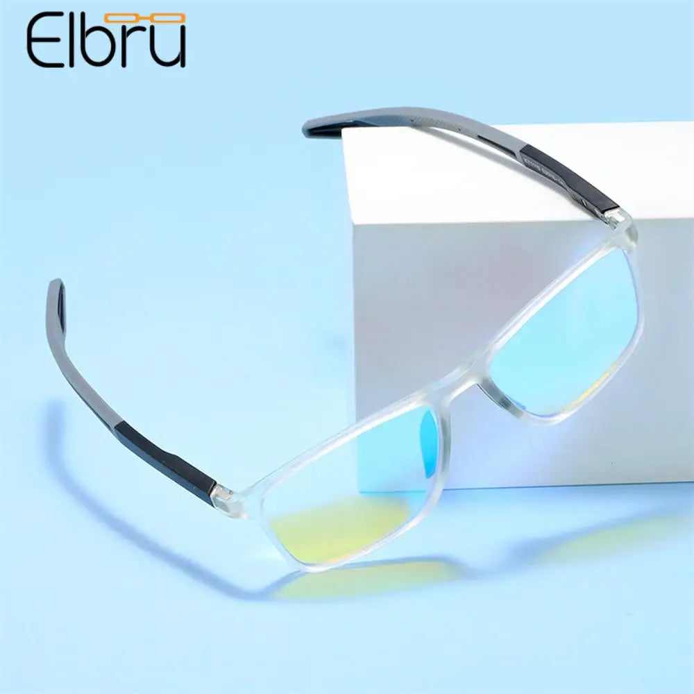 Elbru Red Green Color-blindness Glasses Women Men Color Blind HD Corrective Spectacles TR90 Frame Driver Glasses For Daltonism