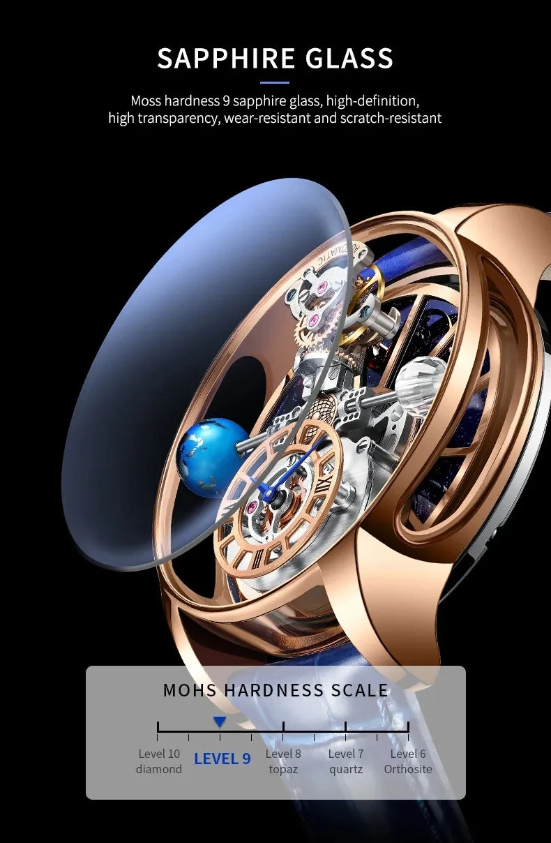 Jacob&amp;Co Design Mens Watches Diamond Tourbillion.