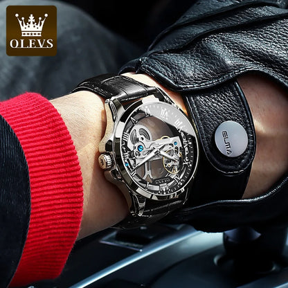 OLEVS 6661 Top Brand Automatic Mechanical Watch For Men.