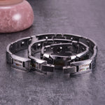 Tungsten Magnetic Bracelet Men Anti-scratch.