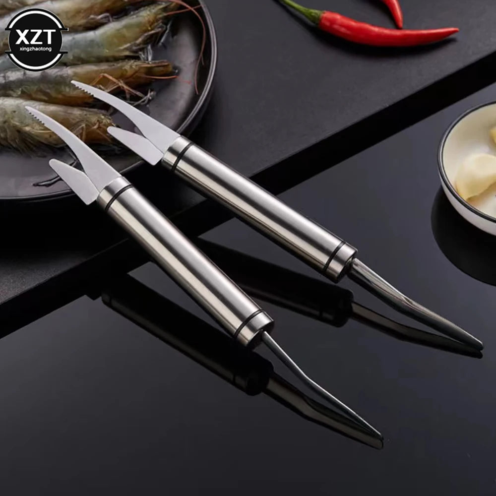 Stainless Steel Shrimp Peeler!