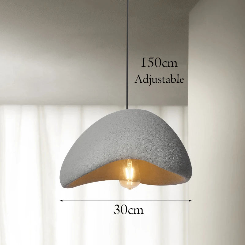 Wabi Sabi Pendant Light Dining Table Japan Hanging Lamp Bedside Nordic Living Room Bedroom Droplight Restaurant Suspended Lights