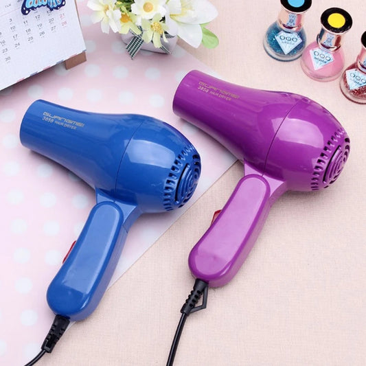 Foldable Portable Mini Hair Blow Dryer 850W Traveller Hair Dryer Compact Blower Power Adapter Converter Voltage Transformer