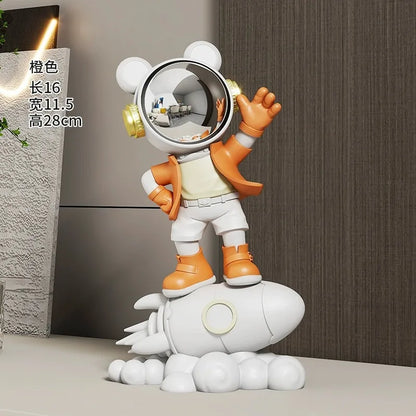 ✨ 2024 New Astronaut Desktop Wine Cabinet: Elevate Your Home Décor! 🍷