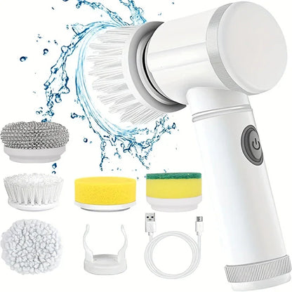 New Electric Spin Scrubber,Bathroom Cleaning Brush.