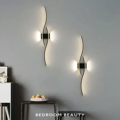 Modern, LED wall lamp, Contemporary lighting, Wall-mounted light, Minimalist design, Energy-efficient, Adjustable brightness, Interior lighting, Home decor, Ambient lighting, Sleek fixture, Accent lighting, Task lighting, Decorative sconce, LED technology,