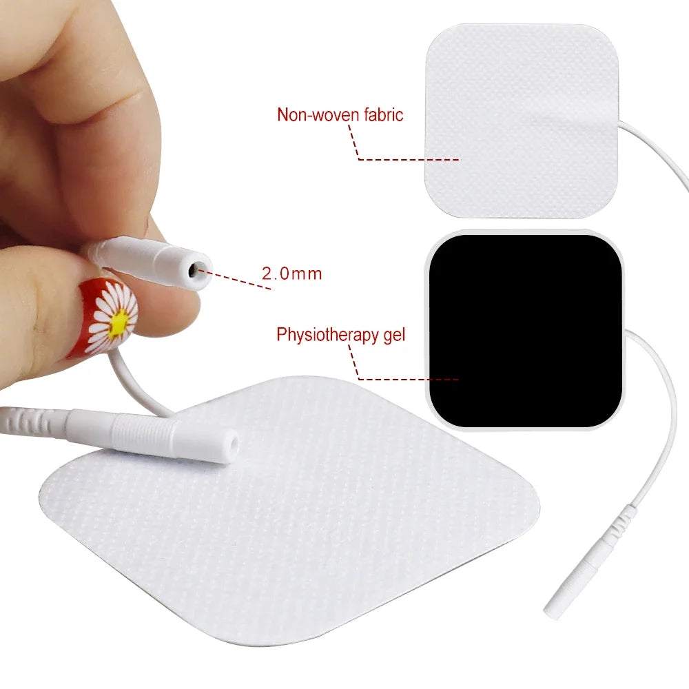 TENS electrodes, Electrode pads, Tens unit accessories, Muscle stimulation pads, Pain relief pads, Electrotherapy pads, Reusable electrodes, Adhesive pads, Physical therapy accessories, TENS unit supplies, Replacement pads, Medical electrodes, Massage therapy pads, Muscle stimulator pads, Electrode pad set,