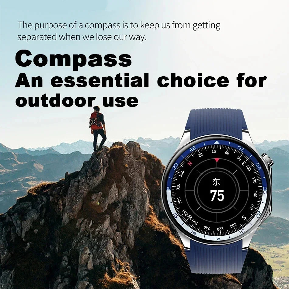 2024 New GPS Tracker Smartwatch for Men.