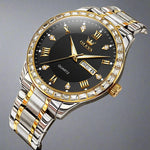 OLEVS 9906 Original Men's Watches Luxury Diamond