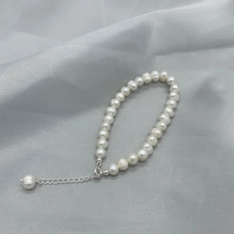 Product Description and Features for 6-7mm Pearl Bracelet