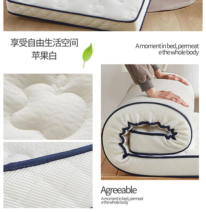 Latex mattress soft mat tatami floor sleeping mat home rental special student dormitory single sponge mat