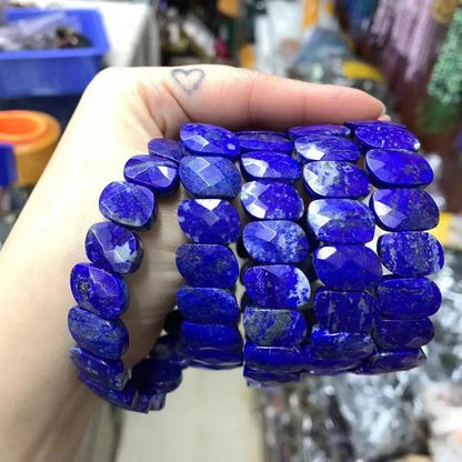 Lapis Lazuli Energy Bracelet Natural Gemstone.