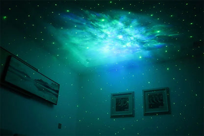 Transform Your Space with the Astronaut Galaxy Starry Sky Projector!