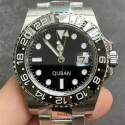 QUBAN Update 3285 Movement GMT Automatic Mechanical.