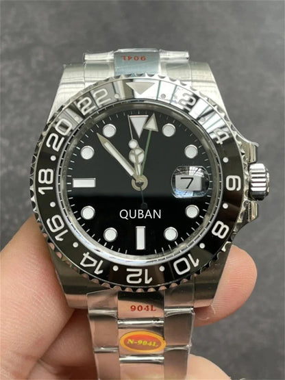 QUBAN Update 3285 Movement GMT Automatic Mechanical.