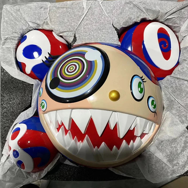 Works By Japanese Artists, Big Mouth Monster Trendy Doll Desktop Decorations, Birthday Gifts, Creative Decorations, Collectibles