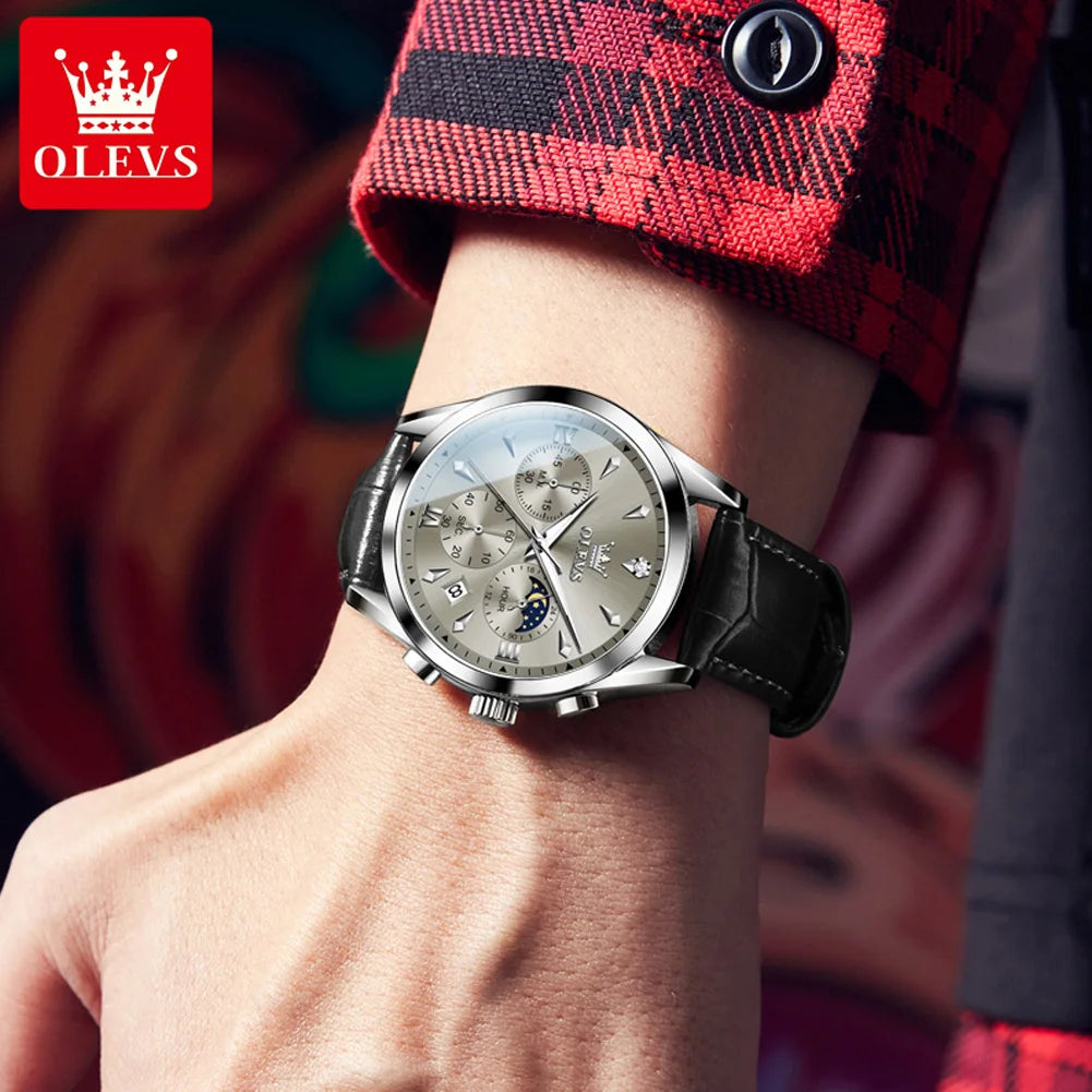 OLEVS 3609 Chronograph Fashion Quartz Watch.