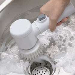 functional Electric Cleaning Brush for Kitchen and Bathroom.