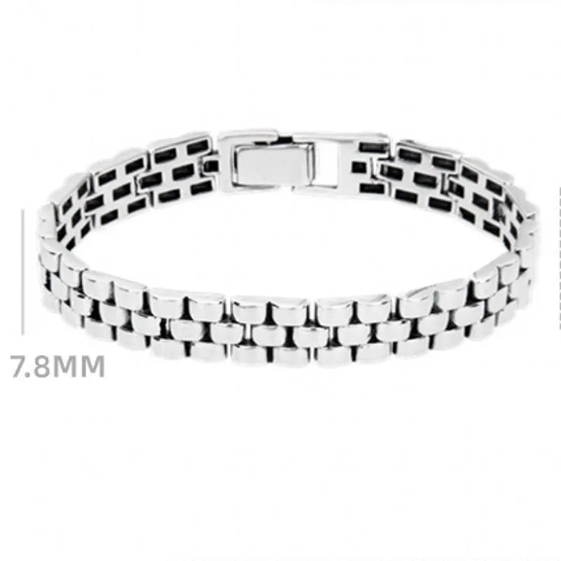 Silver Personalized Versatile Bracelet Men and Women