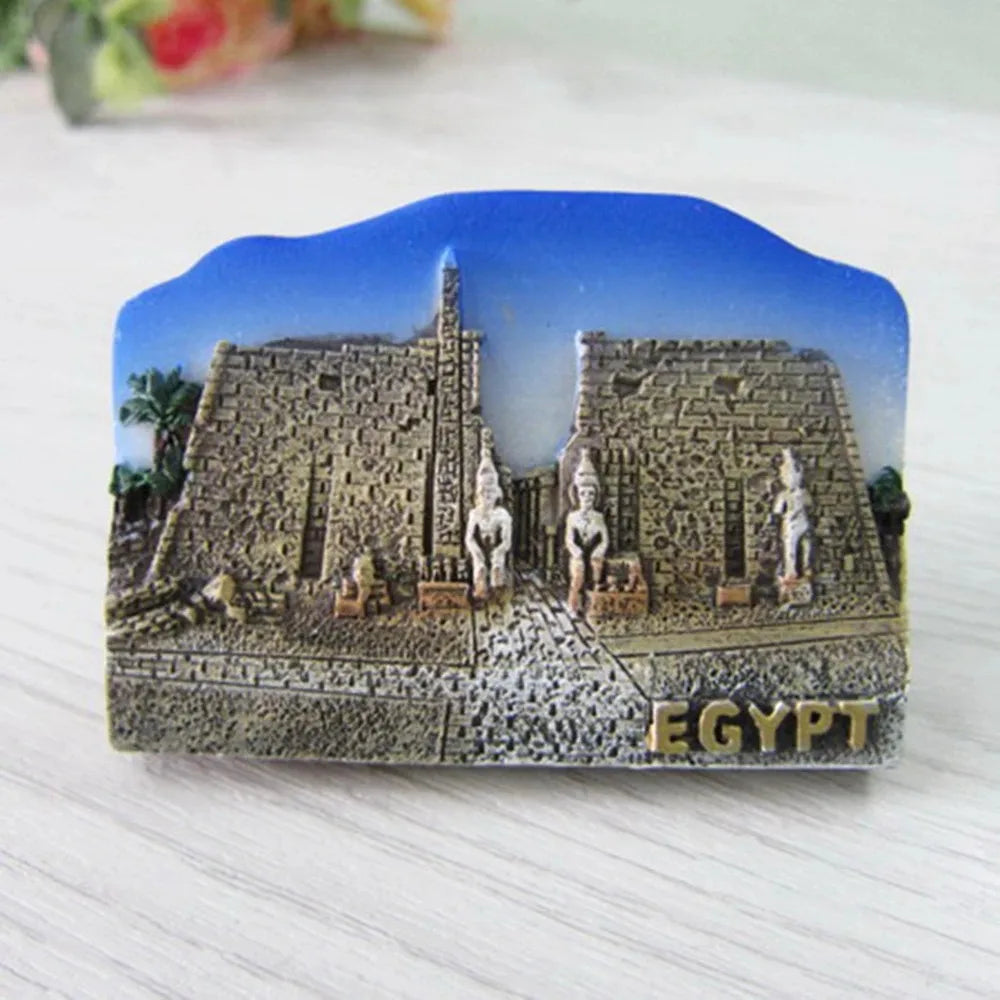 Egypt Luxor Temple Pyramid Tourist Souvenir