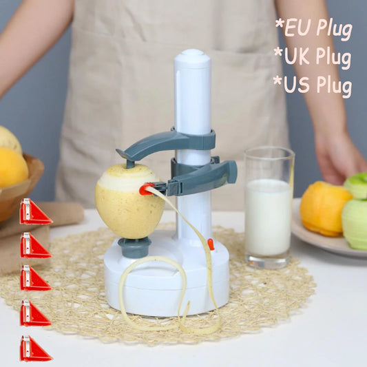 Automatic Fruit Vegetable Potato Peeler Electric Vegetable Fruit Tool Multi-functional Peeling Cutter Kitchen Gadget Accessories