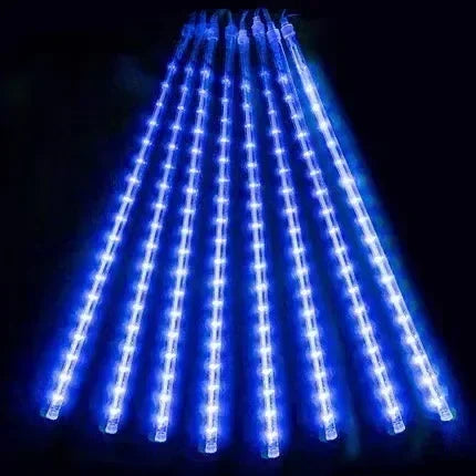 30cm /50cm Waterproof Meteor Shower Rain 8 Tube LED String Lights For Outdoor Holiday Christmas Decoration Tree EU/US/AU/UK Plug