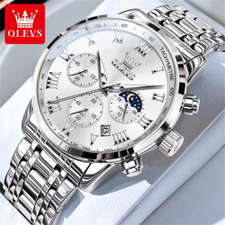 OLEVS Men's Watches Original Fashion Roman Numera.