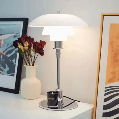 Danish Designer Nordic Glass Desk Lamp.