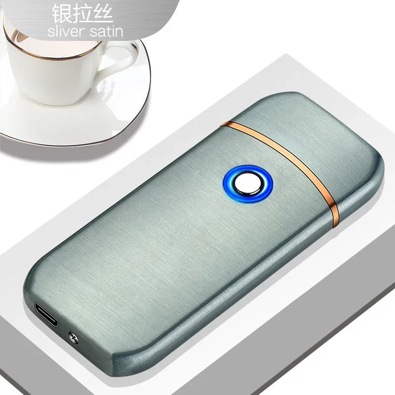 Unusual USB Rechargeable Windproof Lighter Creative.