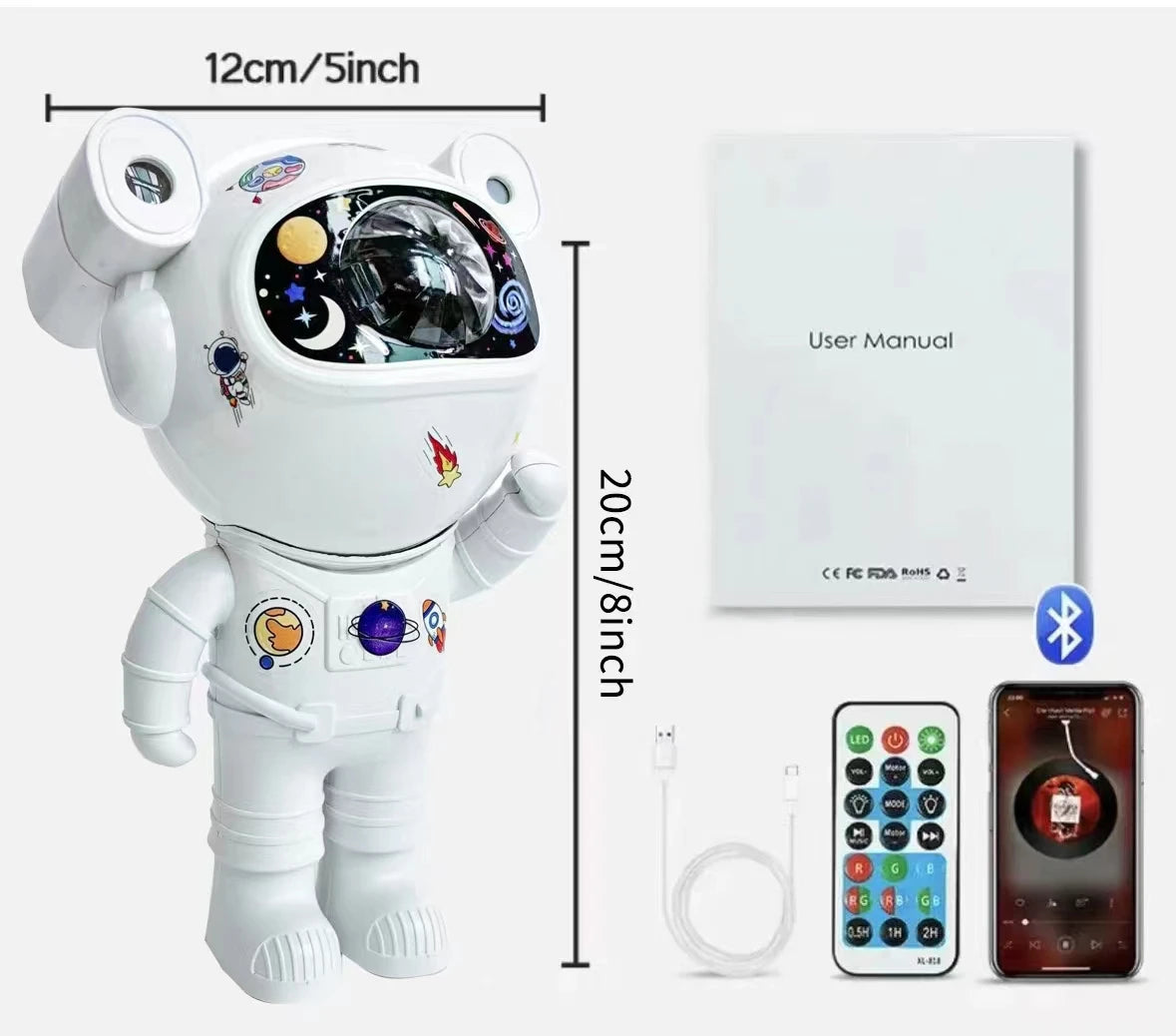 Bluetooth astronaut Rectangle 23.