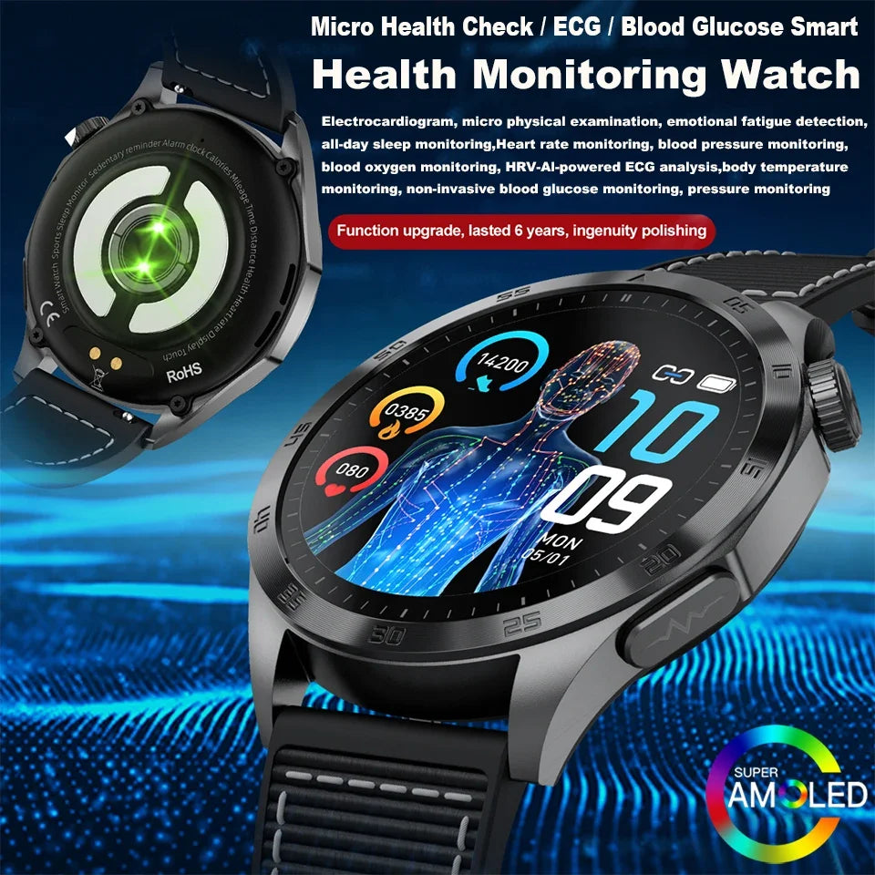 2024 New Temperature Pulse Physiotherapy Smartwatch.