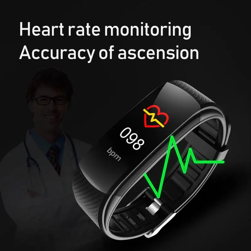 New Fitness Bracelet Blood Pressure Measurement Pedometer Smart Band Hear Rate Monitor Waterproof Health Fitness Tracker Watch