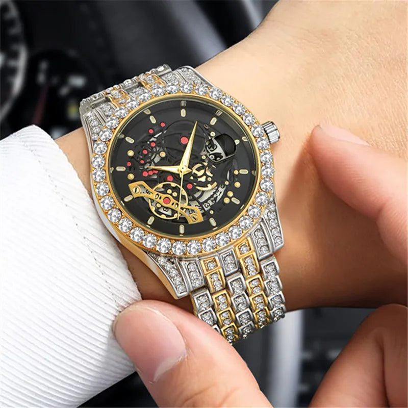 Luxury Diamond Golden Date Quartz 2024.