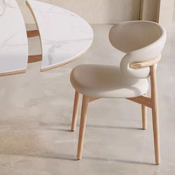 Kitchen Dining Chair Designer Nordic Modern Dining Chair Kitchen Wood Replica Waiting Bedroom Silla Nordica Luxury Furniture