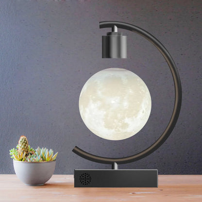 magnetic levitating moon lamp