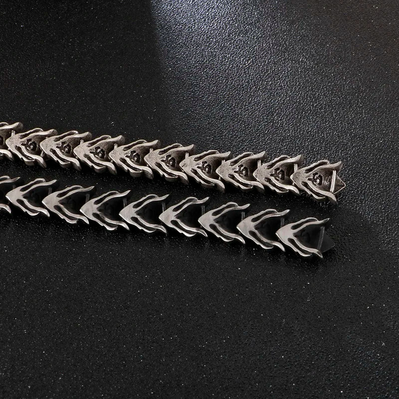 Width Dragon Chain Bracelet For Men.