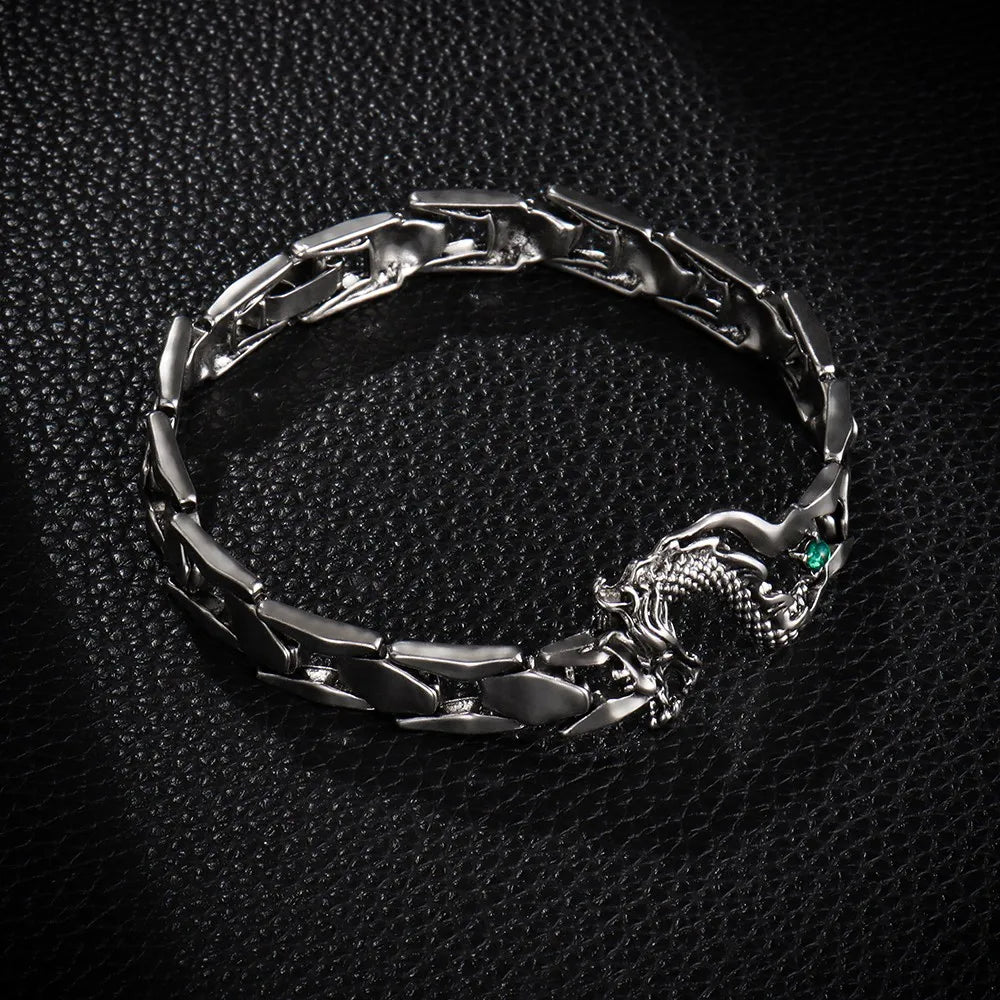 Trend Fierce Dragon Totem Bracelet Charming Men&