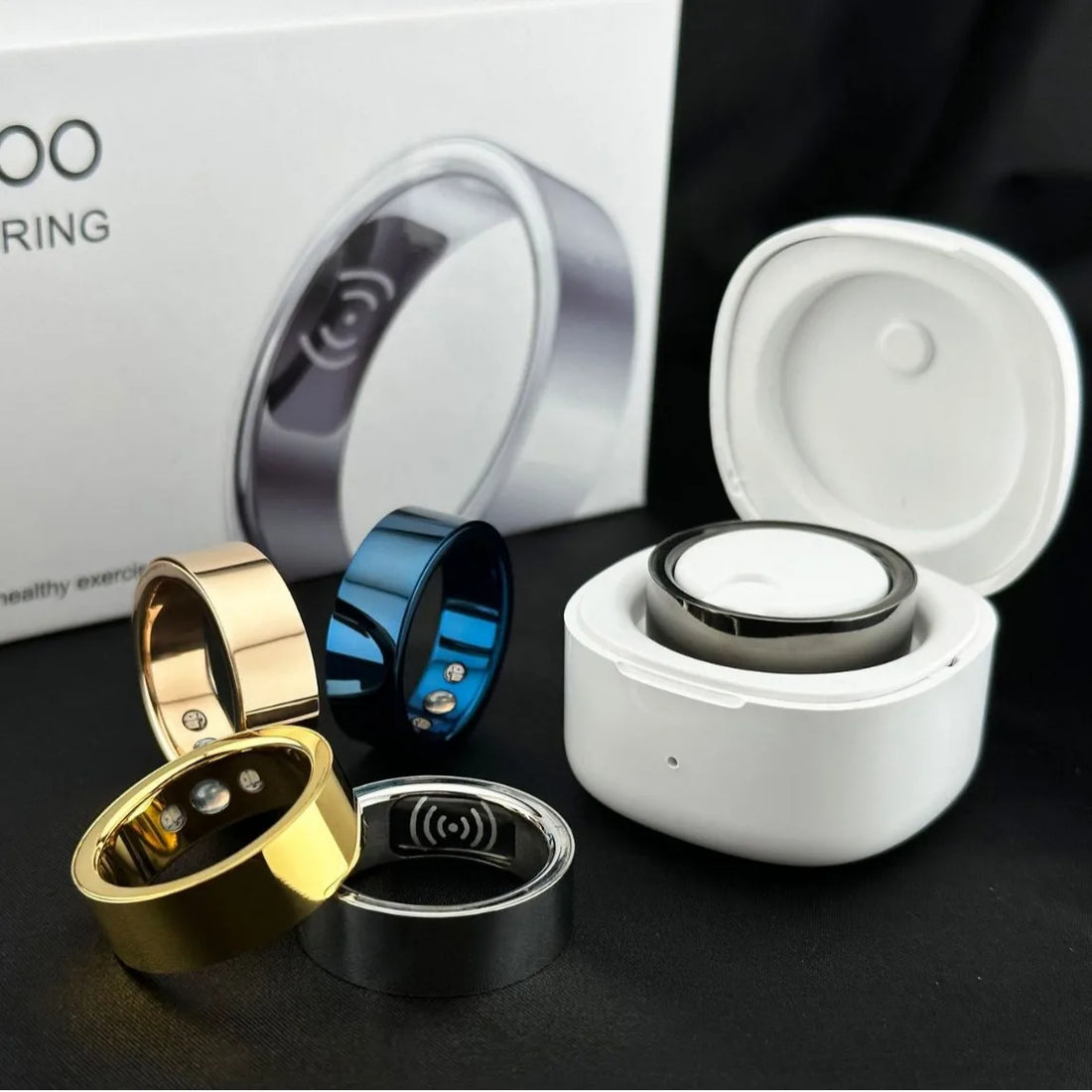 SR200 Smart Ring Health Monitor For MenWomen.