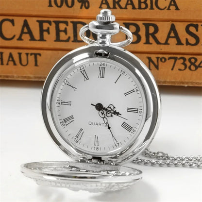 Classic vintage pocket watch fashion hollow carving.