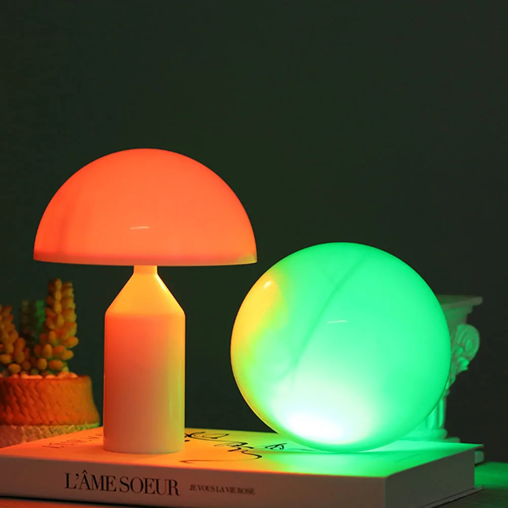 Mushroom Touch Bat Light Adjustable Brightness.