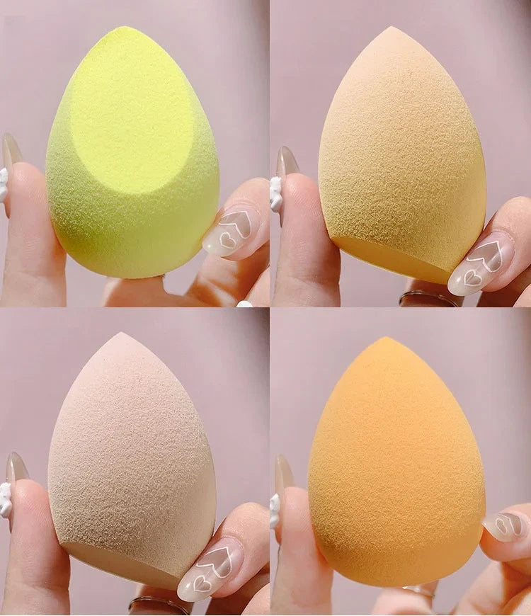 4pcs Makeup Sponge Blender Beauty Egg Cosmetic Puff Soft Foundation.