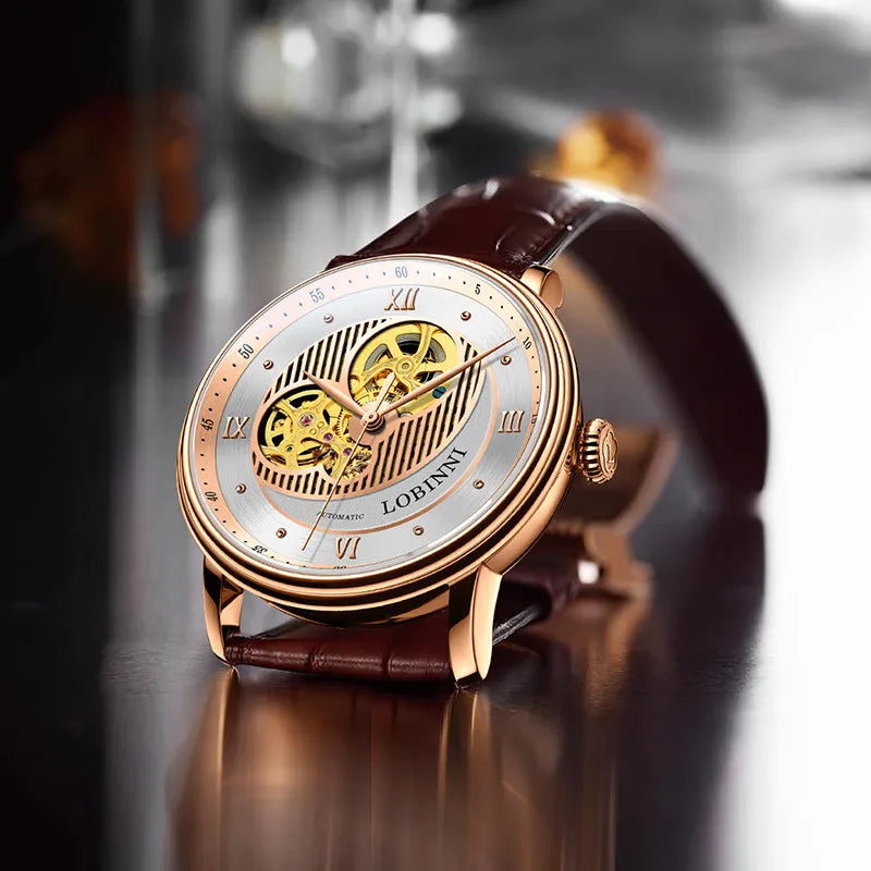 Switzerland LOBINNI Luxury Brand Shanghai Automatic.