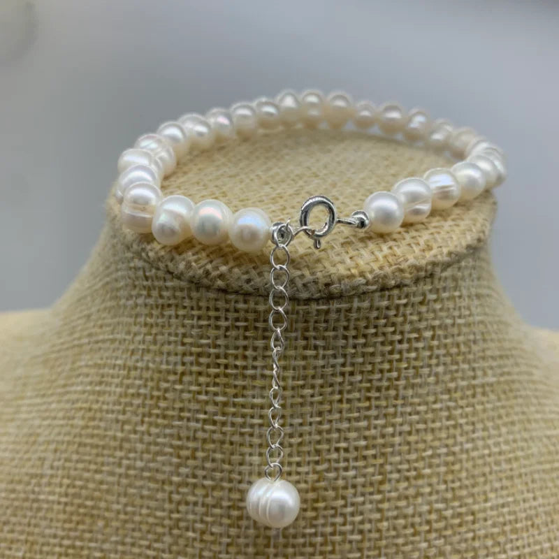 Product Description and Features for 6-7mm Pearl Bracelet