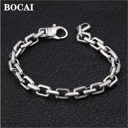 Pure Silver Men Bracelet Creative Fashionable.