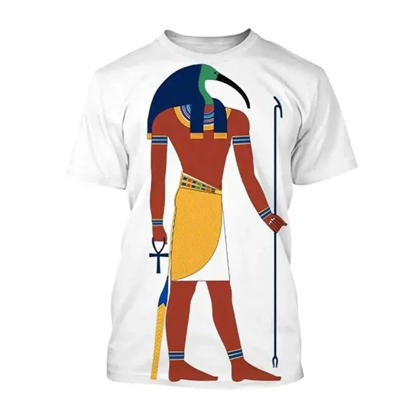 Fashionable Egyptian Wind Pictures For Men's T-Shirts.