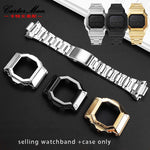 Precision steel watch strap case for Casio G-SHOCK